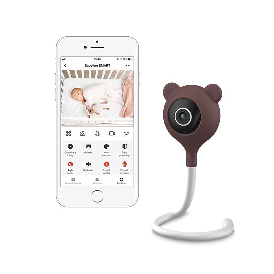 Elektronisches Babyphone Babyline Smart White