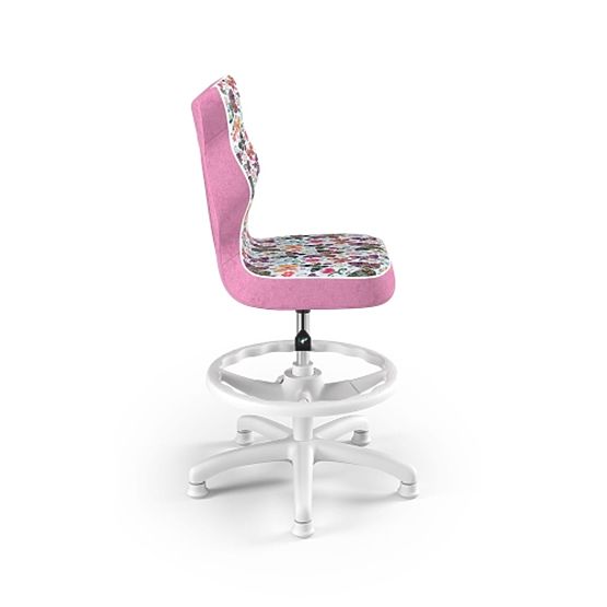 Ergonomischer Kinderstuhl für den Schreibtisch, höhenverstellbar von 119-142 cm - Schmetterlinge