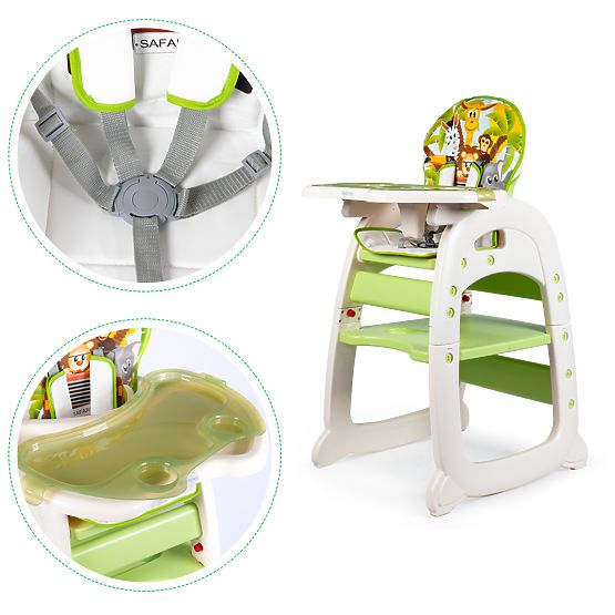 Essen Babystuhl 2v1 - green