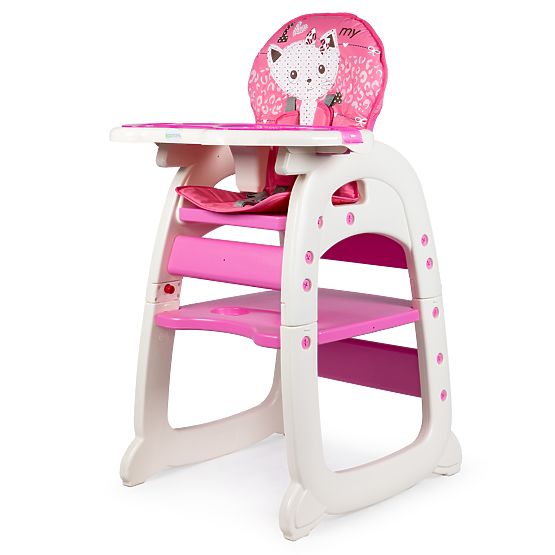 Essen Babystuhl 2v1 - pink