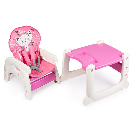Essen Babystuhl 2v1 - pink