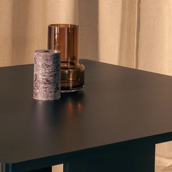 Esstisch Gasper 100 cm, quadratisch, schwarz