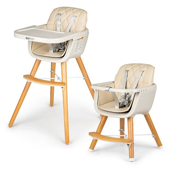 Esszimmerstuhl Nela 2in1 - beige