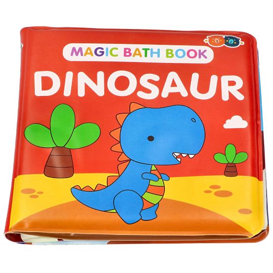 Farbwechsel-Set Buch mit Spielzeug - Dinosaurier