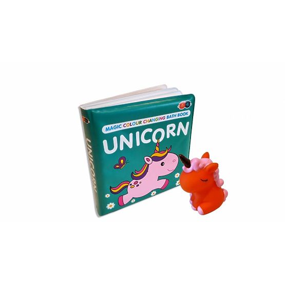 Farbwechsel-Set Buch mit Spielzeug - Einhorn