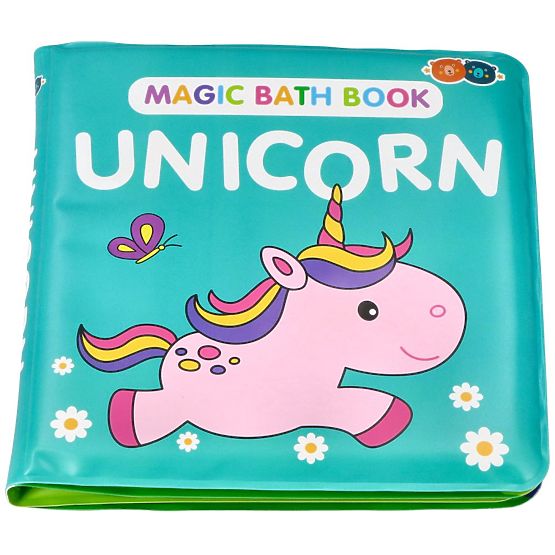 Farbwechsel-Set Buch mit Spielzeug - Einhorn