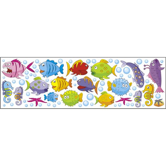 Fensteraufkleber - Fische 0,3 m2