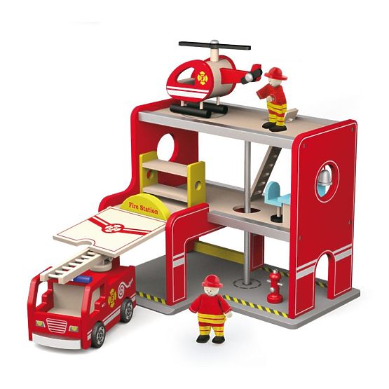 Feuerwache mit Zubehör