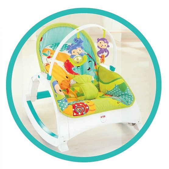 Fisher Price Liegestuhl Rainforest 3 in 1