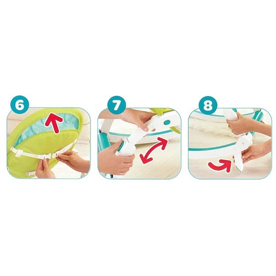 Fisher Price Liegestuhl Rainforest 3 in 1