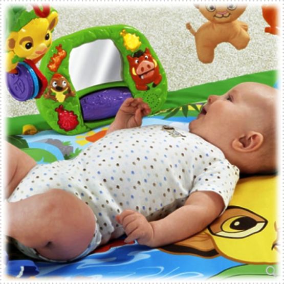Fisher Price Spielend Decke Löwe kinga