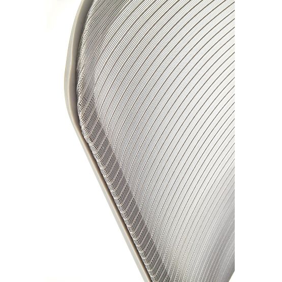 Flackernder Bürostuhl - hellgrau / schwarz