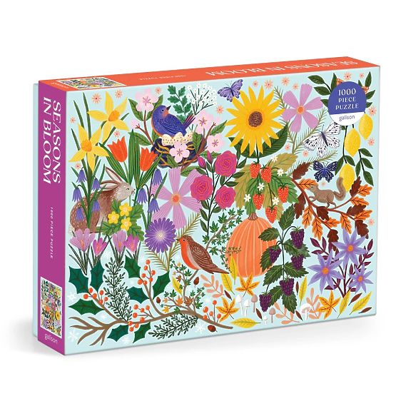 Galison Puzzle Jahreszeiten in Blüten 1000 Teile