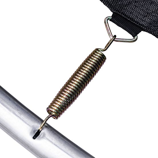 Gartentrampolin mit Außennetz, Durchmesser 8 ft 244-252 cm + Leiter