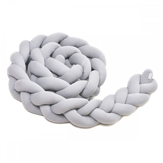 Geflechtschutz 360 cm - grau
