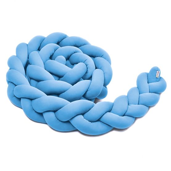 Geflochtener Bettnestchen - Blau