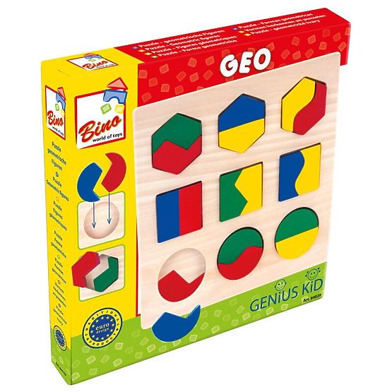 Geometrisches Puzzle FORMEN UND FARBEN