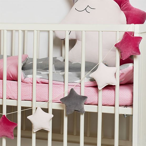 Girlande Sterne - velvet