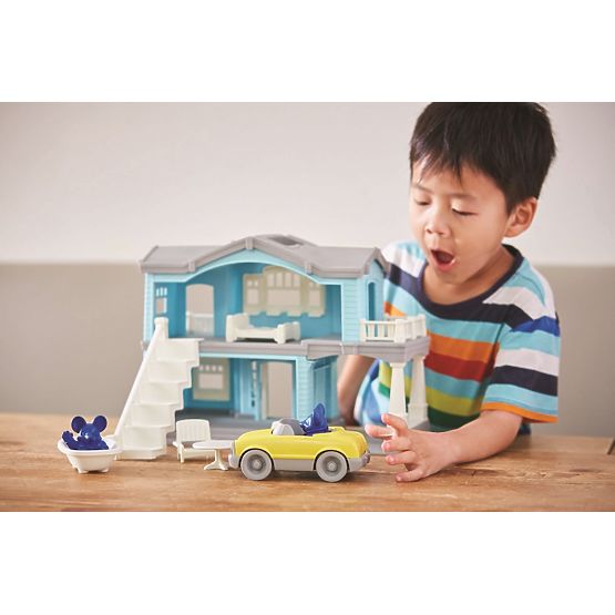 Green Toys Haus blau