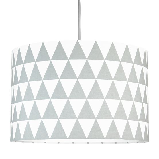 Hängelampe TRIANGLE - grau