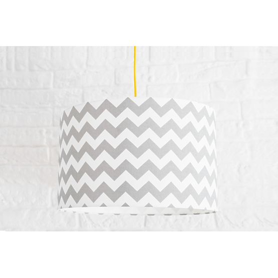 Hängeleuchte ZICK ZACK - grau