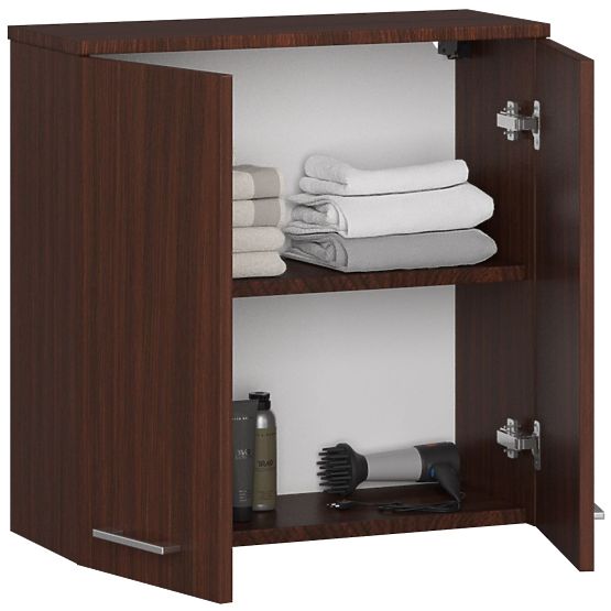 HÄNGESCHRANK BREITE 60 cm FIN 2D WENGE