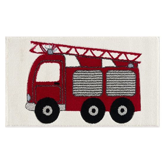 Happy Rugs Kinderteppich - Feuerwehrauto