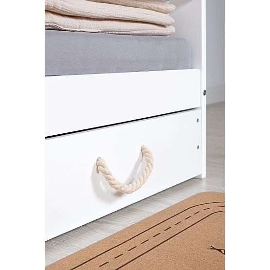 Hausbett Lucky 160x80 - weiß