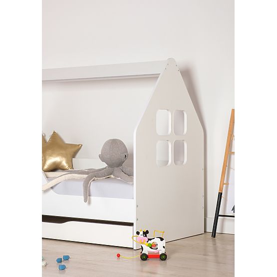 Hausbett Woody 160 x 80 cm - weiß