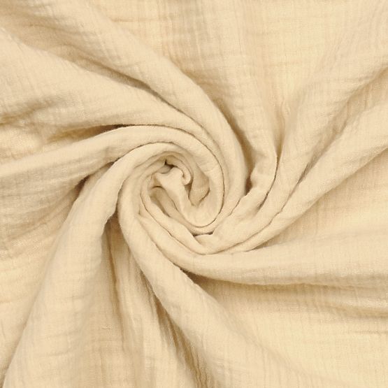 Heavens 3-teiliges Musselin-Bettwäsche-Set – Beige