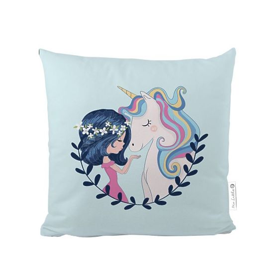 Herr. Little Fox Pillow Baby und Einhorn