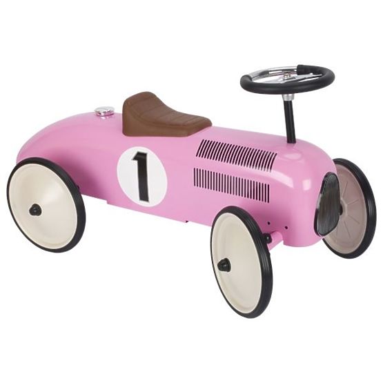 Historischer Renn-Türsteher Goki - pink