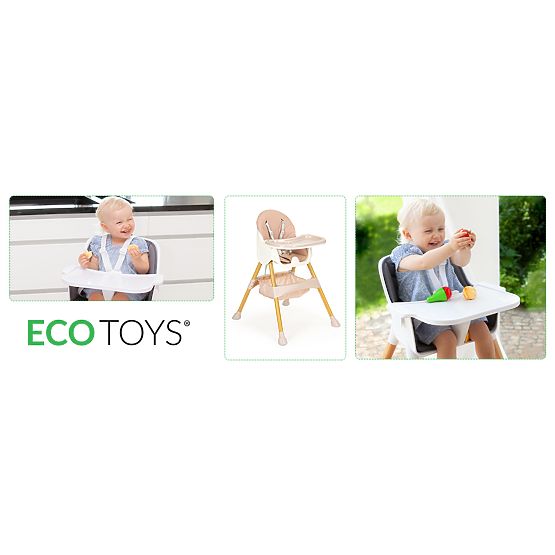 Hochstuhl für Kinder 2-in-1 ECOTOYS