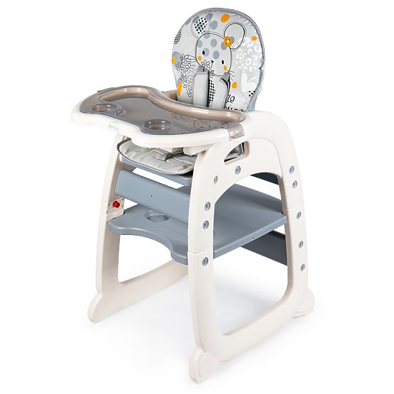 Hochstühle Babystuhl Mouse 2v1 - grey