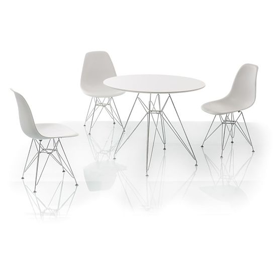 Hochstühle Platte NITRO white