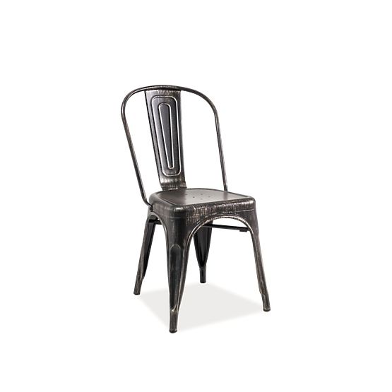 Hochstühle Stuhl LOFT black neubeschichtung