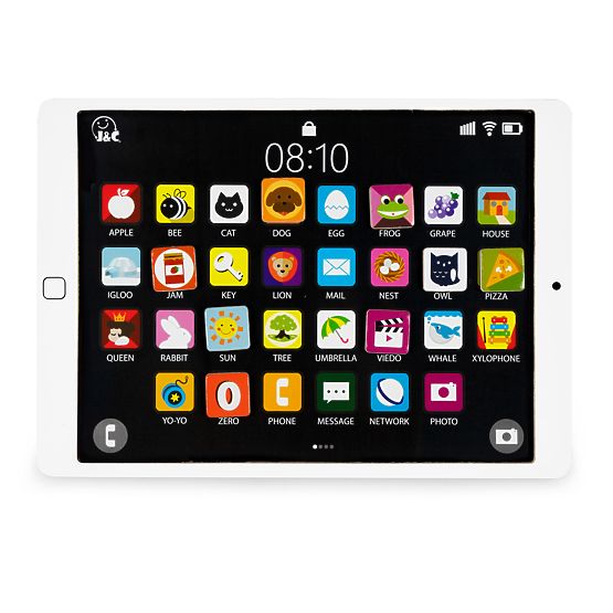 Holz-Lerntablet Magnettafel Kreidetafel ECOTOYS