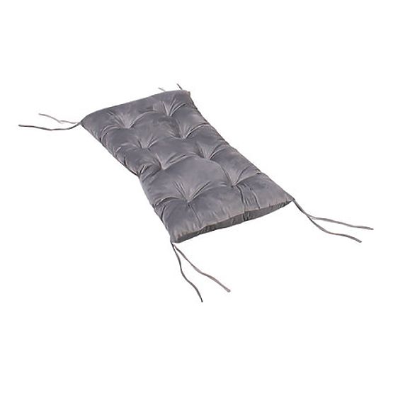 Holz-Montessori-Schaukel mit grauem Kissen - 85 cm