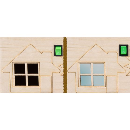 Holzwürfel Montessori - natur