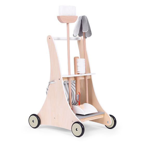 Holz-Reinigungsset Wagen ECOTOYS