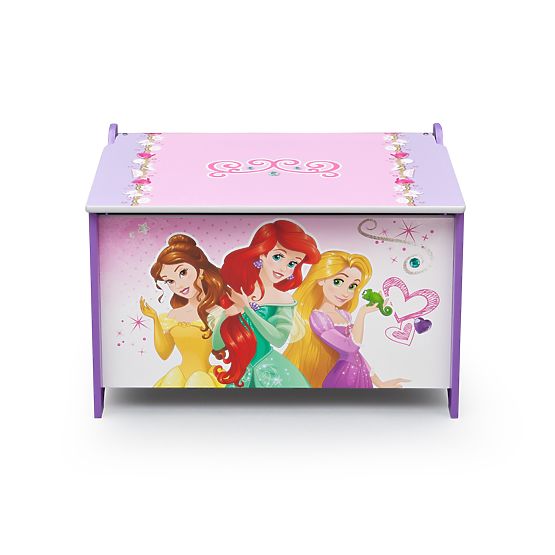 Holz-Spielzeugtruhe Princess I