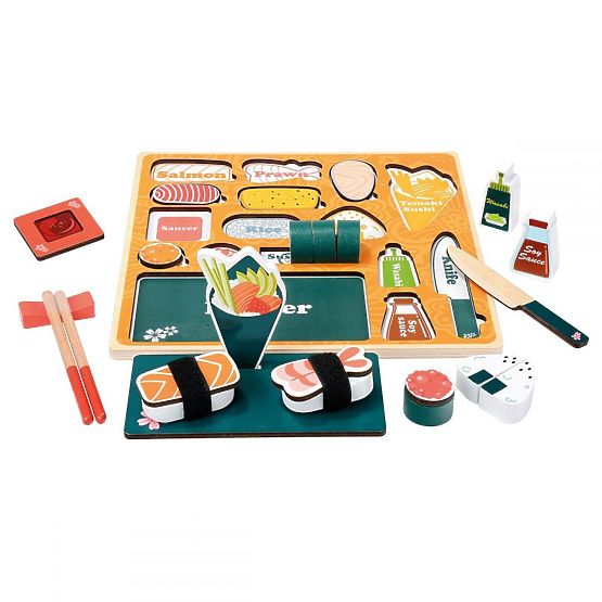 Holz-Sushi - 3D-Puzzle