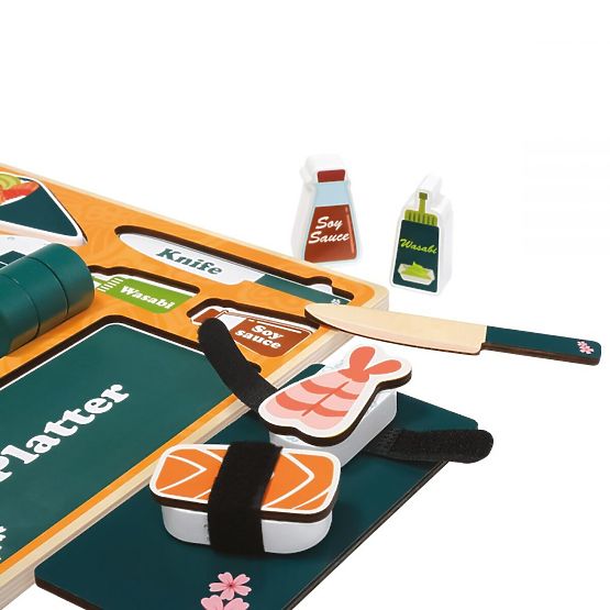 Holz-Sushi - 3D-Puzzle