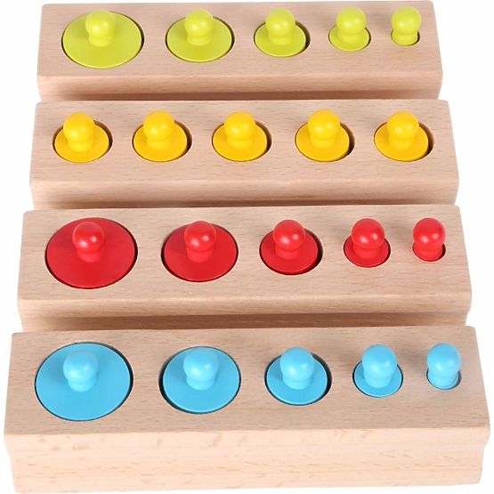 Einlegegewichte aus Holz