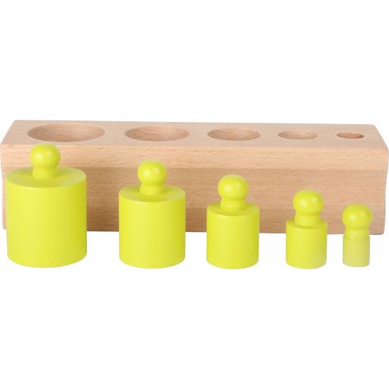Einlegegewichte aus Holz