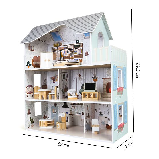 Holzhaus für Emma-Puppen