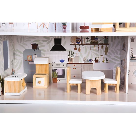Holzhaus für Emma-Puppen