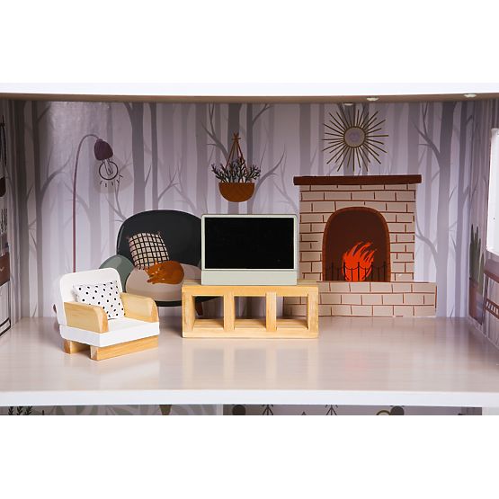 Holzhaus für Emma-Puppen