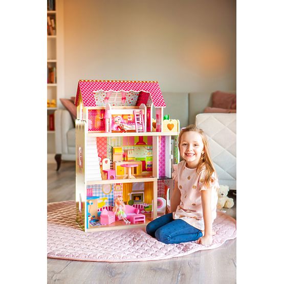 Holzhaus für Ruby-Puppen