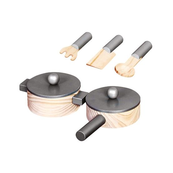 Holzküche Amelia mit Zubehör